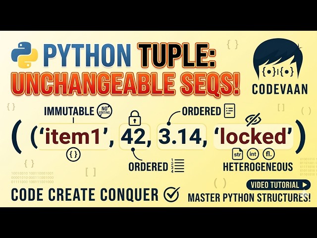 Python Tuple Tutorial