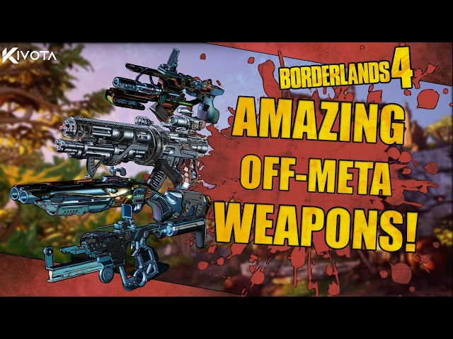 12 Underrated Weapons in Borderlands 4 You Might Be Sleeping On!
