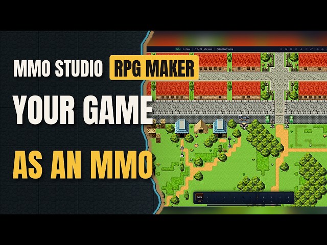 Turn Your RPG Maker Game Into an MMO: Import MZ, MV or VX Ace (No Coding) | MMO Studio