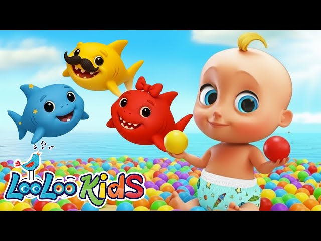Baby Shark - Learn Colors with Colorful BALLS - Gumball Machine for Kids - Baby Kids Songs