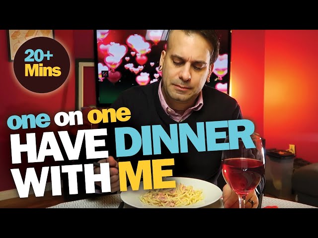 POV Valentine's Day DINNER WITH ME!