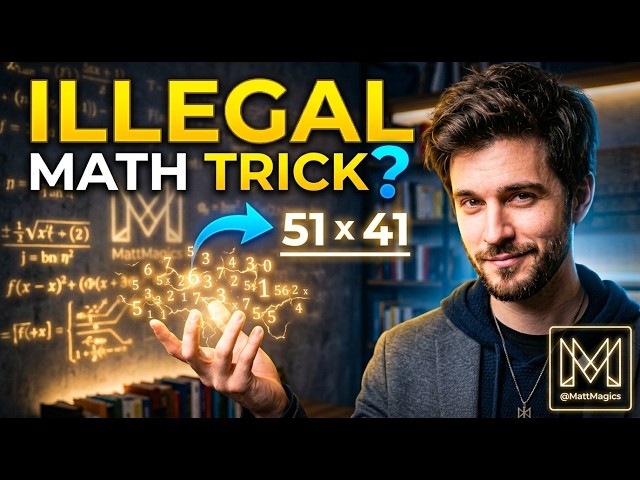Is this lightning fast math trick ILLEGAL? ⚠️ Find out!