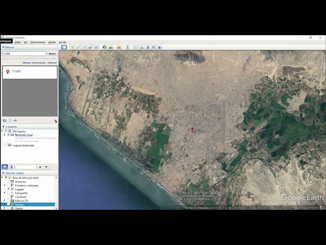 Cómo usar GOOGLE EARTH PRO 🌎 - SENCICO