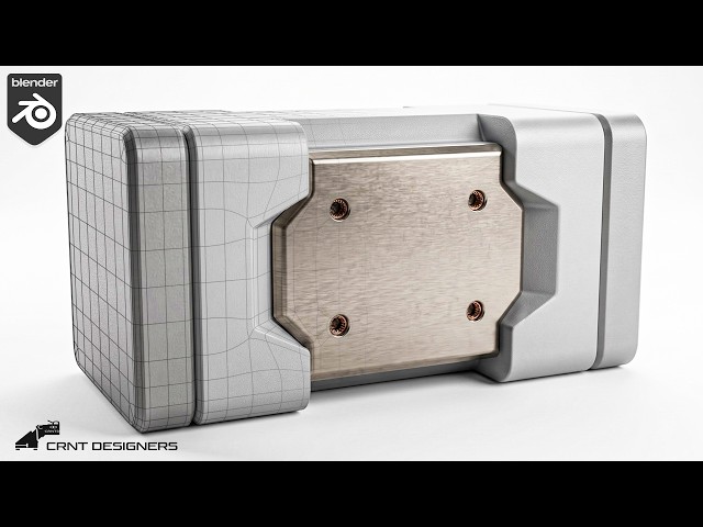 Blender Hard Surface Modeling From Blockout to Final Details