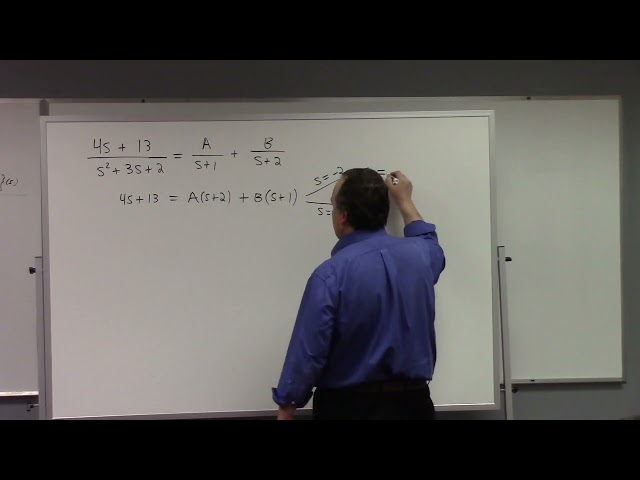 Differential Equations: discontinuous force problem, Dirac Delta is unit impulse, 10-29-25