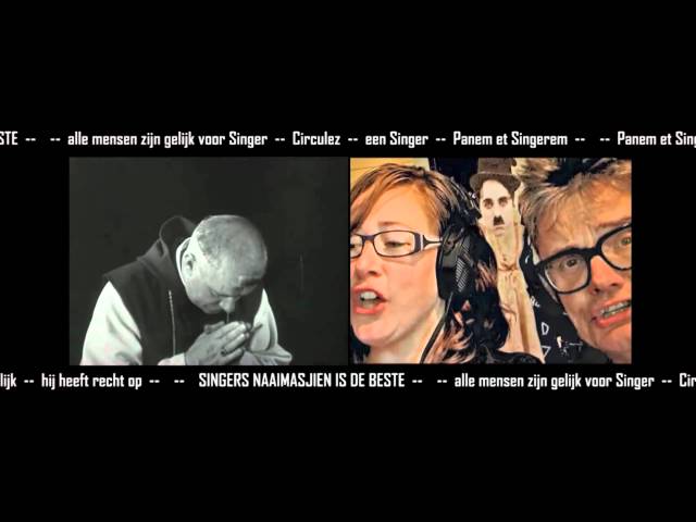 Huldegedicht aan Singer