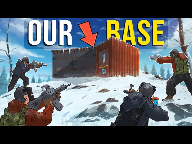 DEFENDING our SHACK from WAVES of RAIDERS - Rust (Duo Survival)