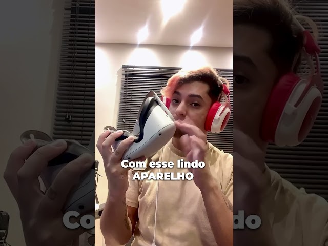 I revealed MY SECRET 😧 #lanzinho #tutorial #virtualreality #quest2