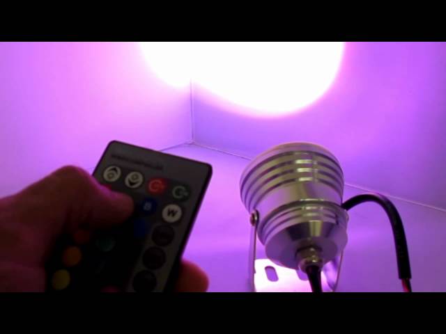 iJDMTOY 10W Multi-Color LED Projector Fog Lamps