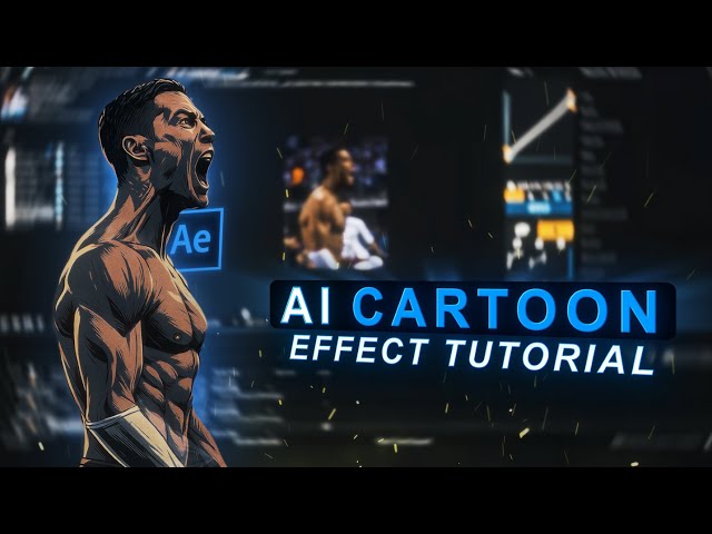 comic ai image trend tutorial on after effects