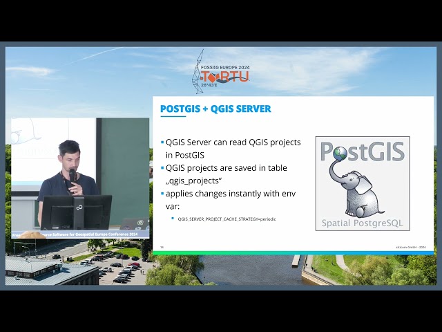 FOSS4GE 2024 | QGIS Server in an enterprise environment