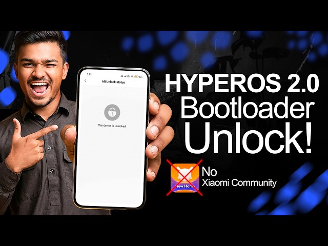 HyperOS 2.0 Bootloader Unlock 🔓 WITHOUT Mi Community App (100% Working)