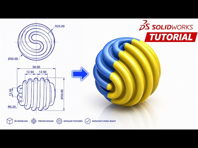 Master Complex 3D CAD Modeling in SOLIDWORKS! 