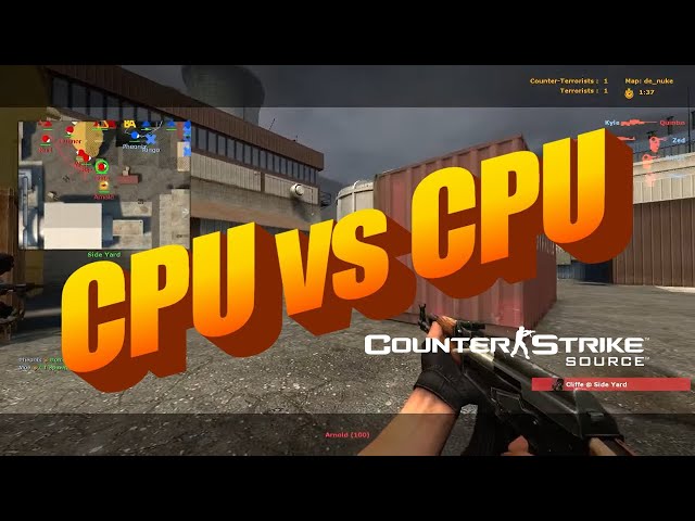 Over 9 Hours of Counter-Strike: Source - CPU vs CPU Bot Matches