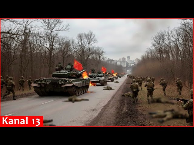 Russian occupiers run into Seversk with flags: here they close their eyes forever
