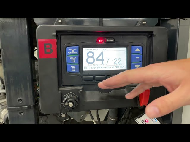 How To Operate Reefer Unit & Intellisets