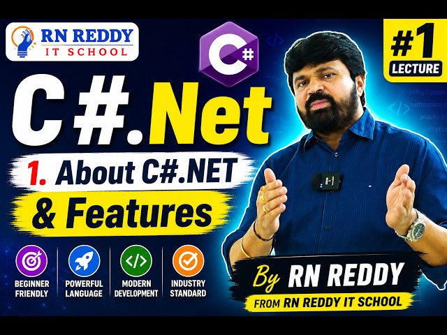 C#.Net_1_About C#.NET & Features_By RN Reddy