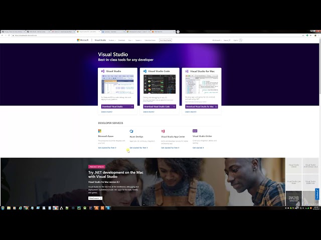 Introduction to DevOps (Azure, VisualStudio, GitHub, AWS)