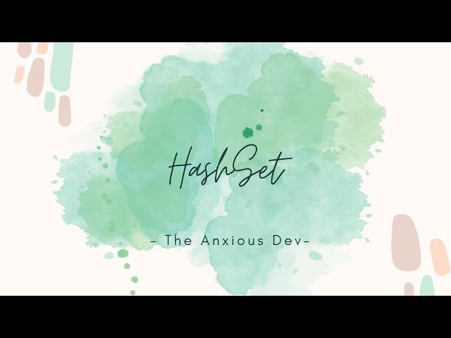 [English] Introduction to HashSet | Java