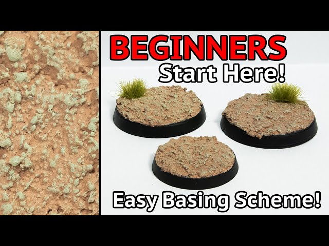 IMPOSSIBLY Easy Basing Scheme BEGINNERS Start Here!