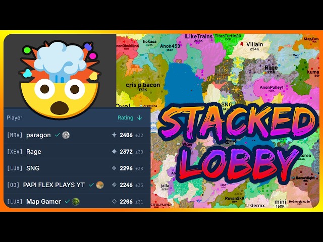 I just need 10% vs this STACKED lobby in Overtime
