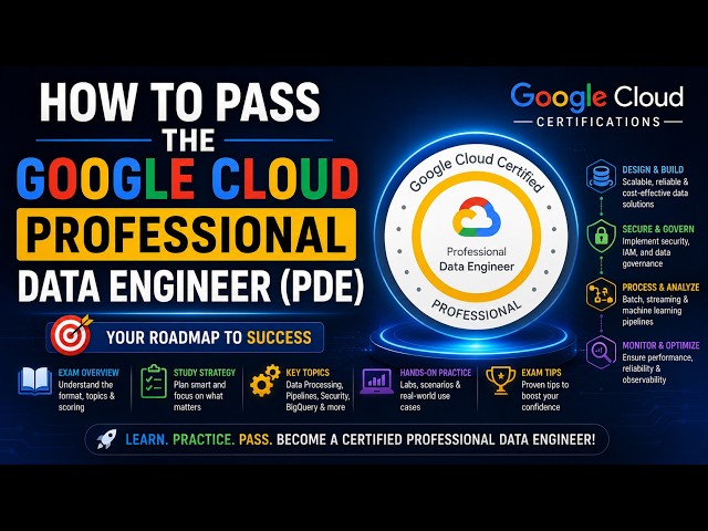 How to Pass the Google Cloud Professional Data Engineer (PDE)