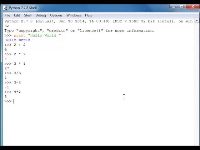 Learning Python Programming in Urdu: Numbers and Math --Tutorial 2