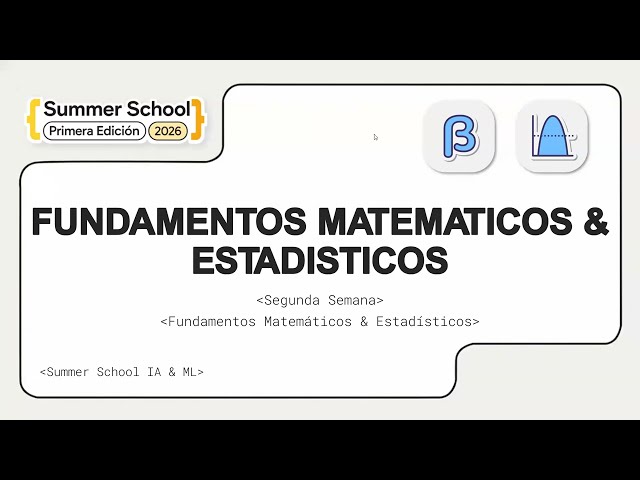 Machine learning & Inteligencia artificial - Sesión 04