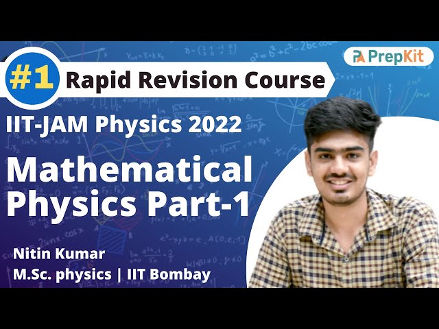 Vectors-1 | Mathematical Physics Revision Part-1 | RR L-1 |  IIT JAM Physics | Nitin | PreKit