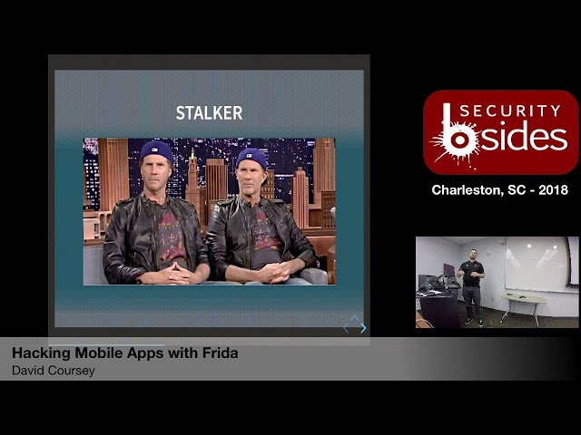 BSidesCHS 2018: "Hacking Mobile Apps with Frida" by David Coursey