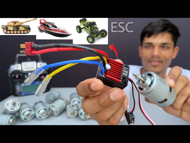 मिल गया सस्ते में 775 DC Motor Speed Controller 🔥 60A Brushed ESC For Remote Control Car