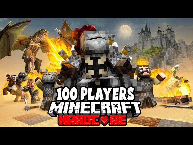 100 Players Simulate MEDIEVAL KINGDOMS in Minecraft