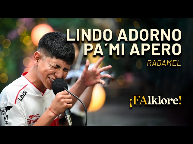 Lindo adorno pa´mi apero – Radamel | Sesiones ¡FAlklore!