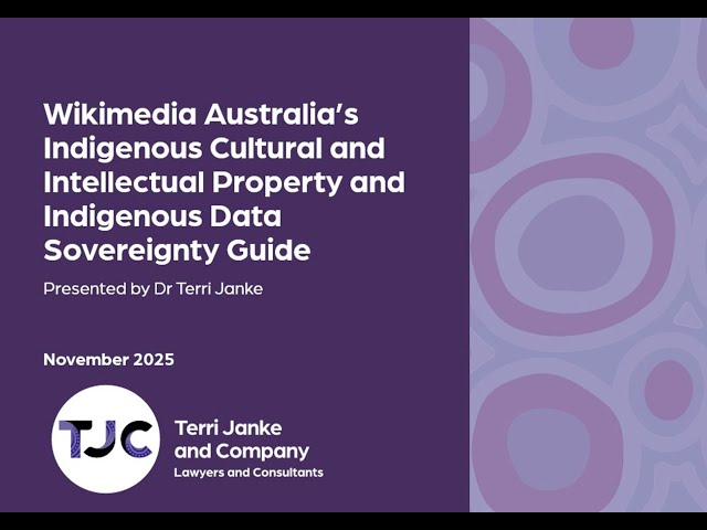 Wikimedia Australia ICIP and IDSov Protocol Project