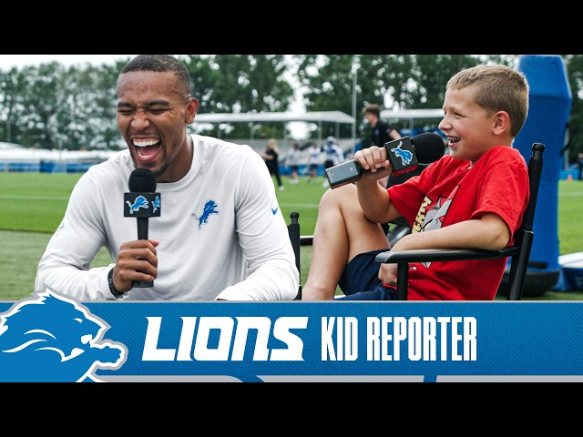 Niño reportero de los Lions | Kellan O’Neil