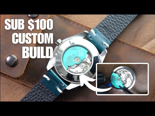I Built An Omega Seamaster Aqua Terra Inspired Mod - Seiko NH35 Mod Watch Build