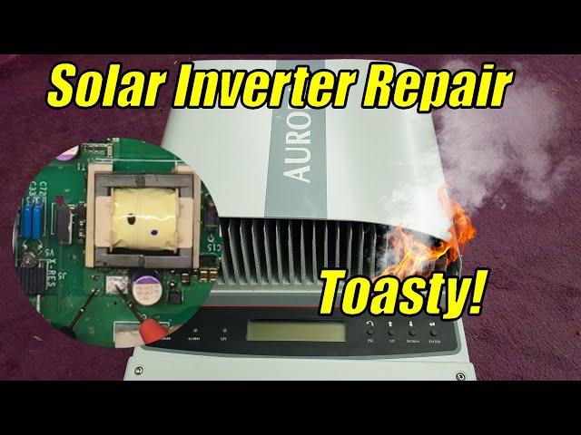 Solar Inverter Repair / Fix - Aurora Power One (Multiple Faults) and E031 error