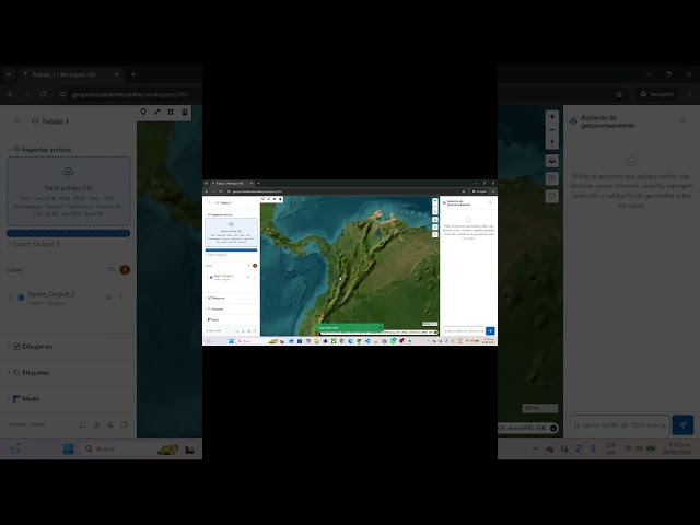 Geoprocesamiento Online | Brayan Urbano | Gen N 2026 – Gen Crack #gis #inteligenciaartificial #sig