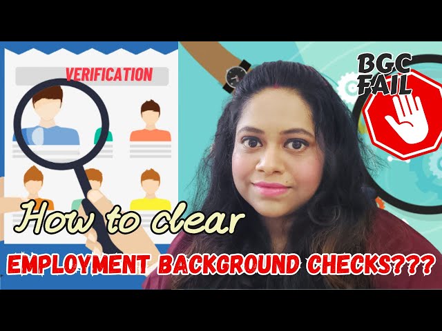 How To Pass Employment Background Verification Checks | How Companies Do Background Verification