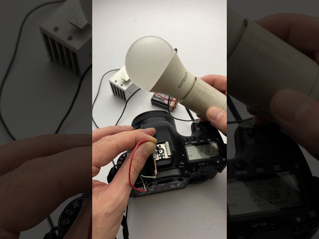 Is This the Cheapest LED Flash Ever? #diy #experiment #shorts