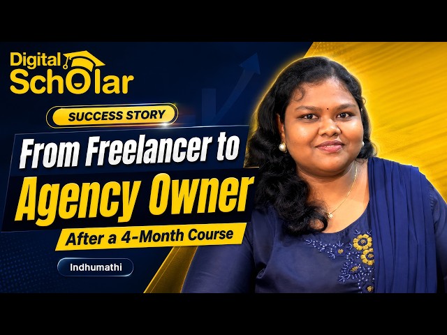 From Engineer to Digital Marketing Freelancer | Indhumathi| Batch 67 | Best Digital Marketing Course