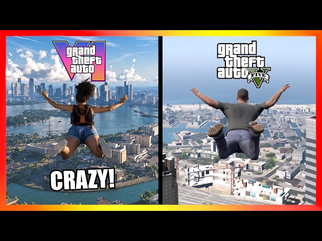 GTA 6 vs. GTA 5 | Insane Details Comparison 🔥 (Netflix Extended Look)