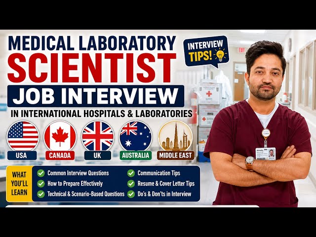 Medical Laboratory Scientist Interview Questions and Answers|Top Interview Tips| 2026