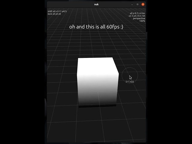 opengl camera projection progress
