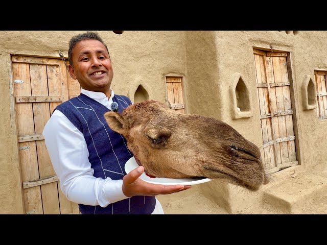 CAMEL HEAD FEAST | A Delicacy From Rural Village | Camel Brain Masala aur Siri | Mubashir Saddique 