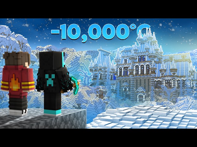 We Survive Minecraft COLDEST Biome!