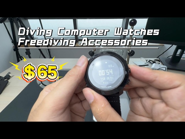 NORTH EDGE APACHE D the most detailed video of the diving computer watch free diving gear