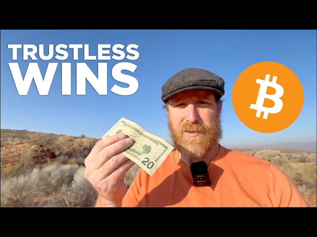 Why Trustless Bitcoin Beats Trusted Fiat