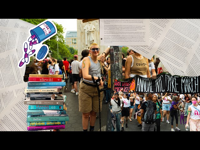Pride as a Trans Disabled Person: Queer History, Book Recs, NYC Dyke March | Video Essay