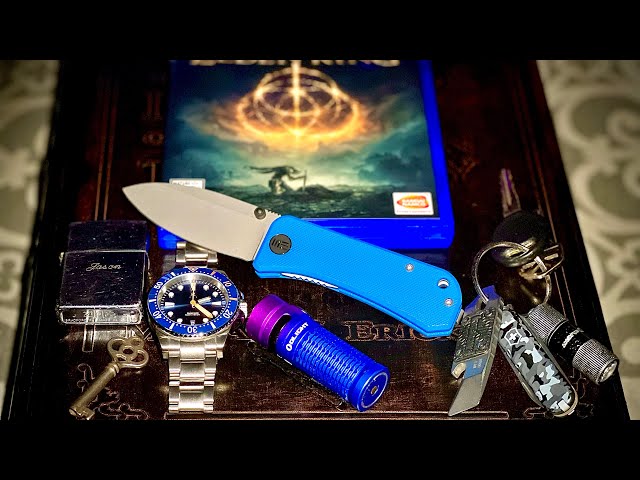 WE knives Banter full unboxing and review (Ben Blue version)